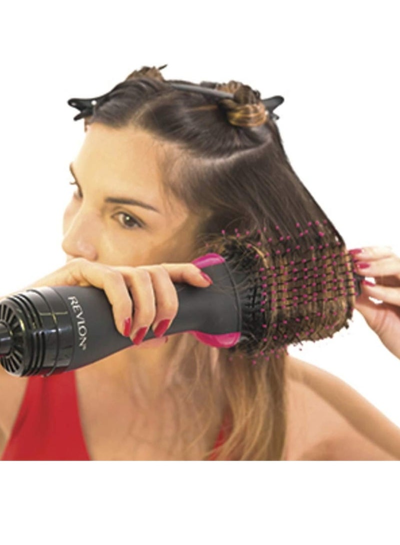 Revlon One Step Hair Dryer And Volumizer, 1100 Watts, Oval Brush Design, 2 heat setting plus cool setting - RVDR5222 - Image 5