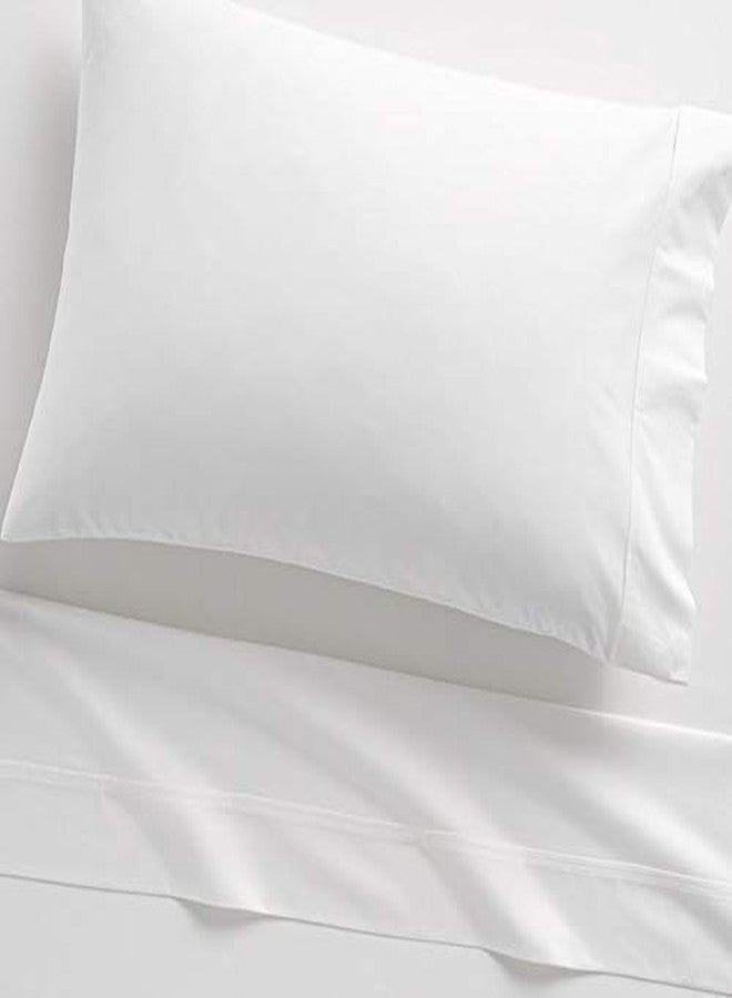 Comfort Plus 1800 Premium Microfiber pillowcases White Queen Pillow Cases Set Of 2 - Image 4