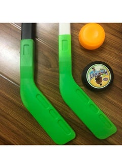 Generic Children's Sports Hockey Stick Pulley Stick Suit Toy Hockey Stick Kindergarten Sports Teaching Supplies-Color:Blue And Red Ice Hockey Set  - Image 5