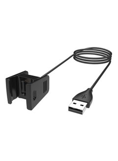 NIBEMINENT USB Charging Cable For Fitbit Charge 2 Smart Watch 55centimeter Black  - Image 1