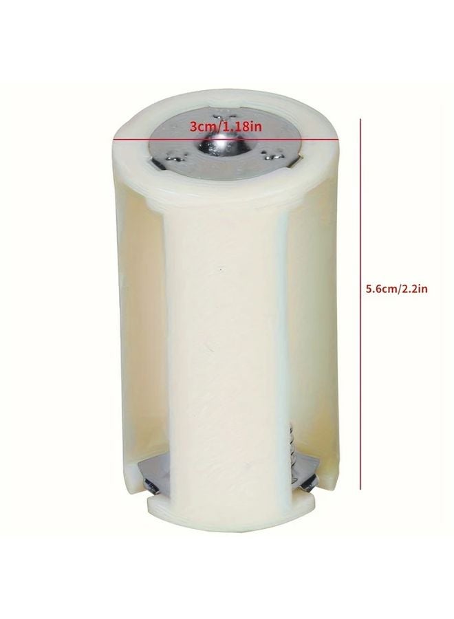 5pcs Battery Adapter Case Converts 3 AA to D Size for Storage Holder Box - Image 3