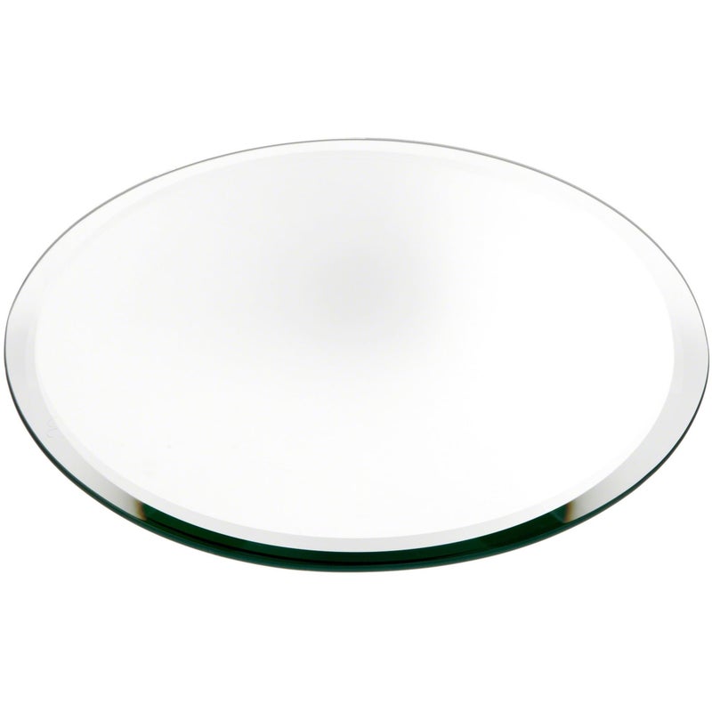Plymor 10 Round 5mm Thick Beveled Glass Mirror Circle