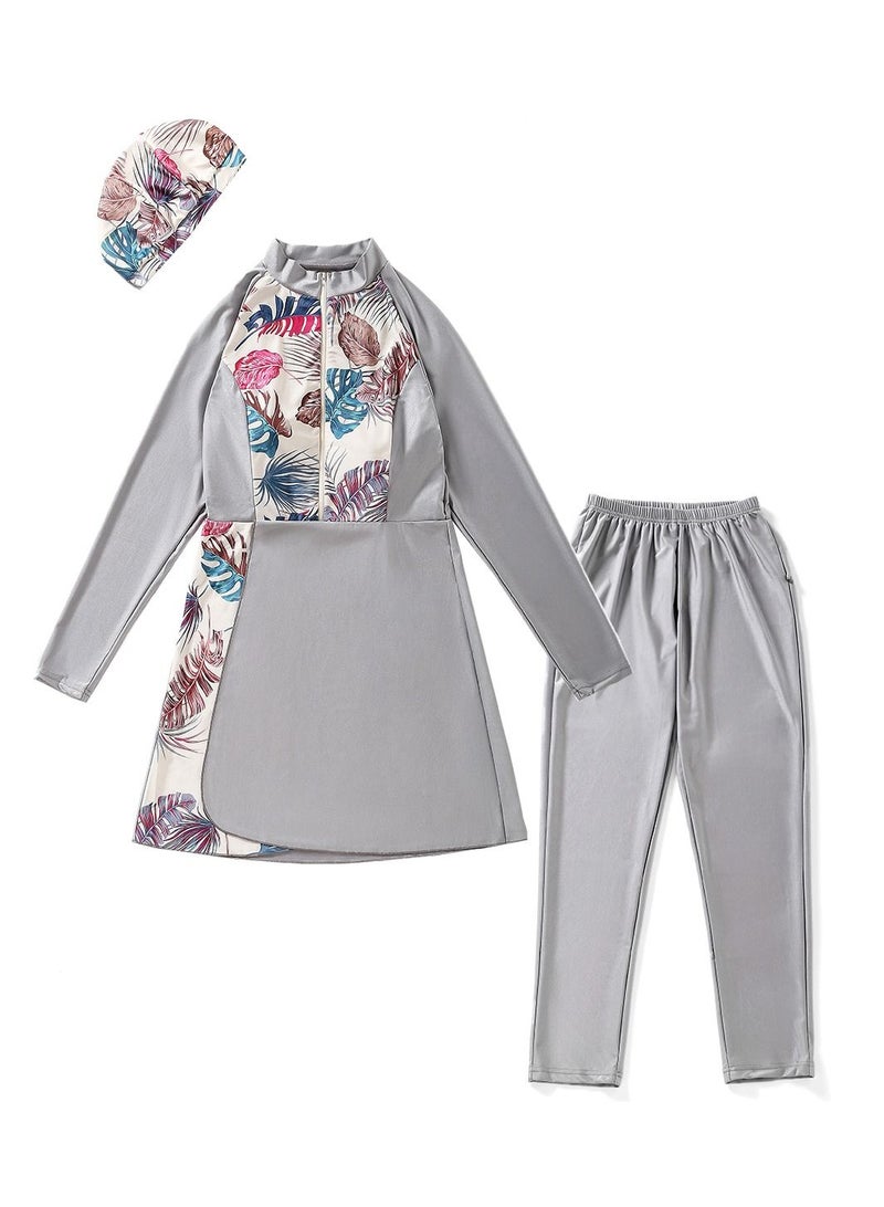 Loquat Muslim lady traditional fashion swimwear swimsuit - Image 4