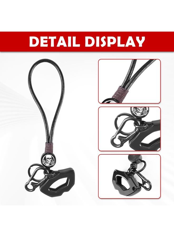 BAKAFOH Key Cover Sporty Key Shell Ignition Key Fob Holder For Cam Am Spyder F3 RT GS RS ST 2008-2024 Models Key Accessories (Black w/Skull Pattern) - Image 4
