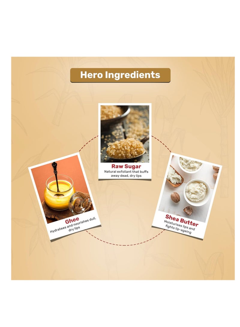 ENN Glaze Clarified Butter Lip BalmLip Pigmentation   Lip Moisturizer  Soft Lips Supple Lips  Ghee Butter   Shea Butter   Saffron Oil   15 gm - Image 4