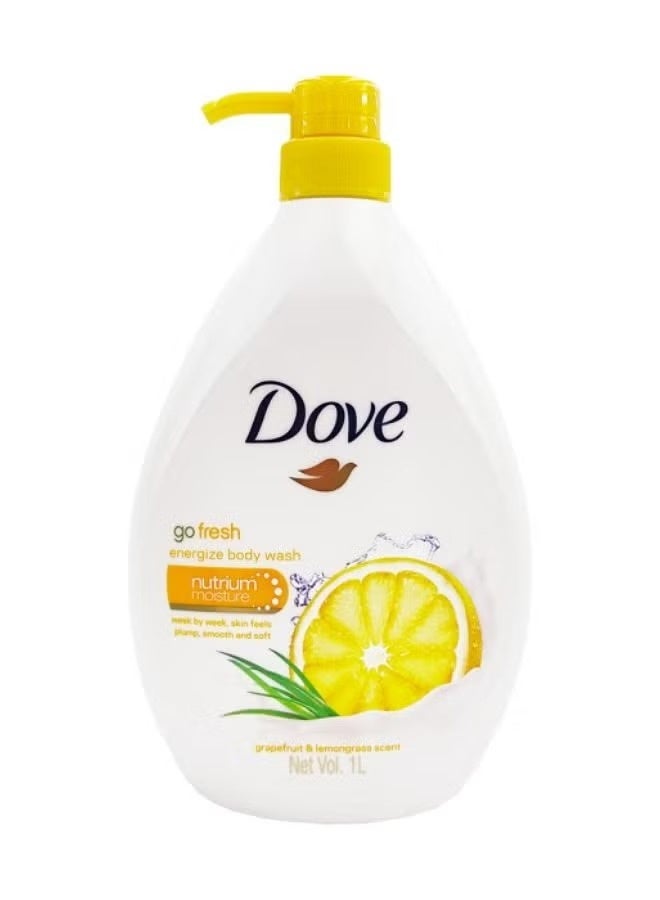 دوف غسول الجسم دوف جو فريش إنرجايز (برائحة الجريب فروت والليمون) - Image 1