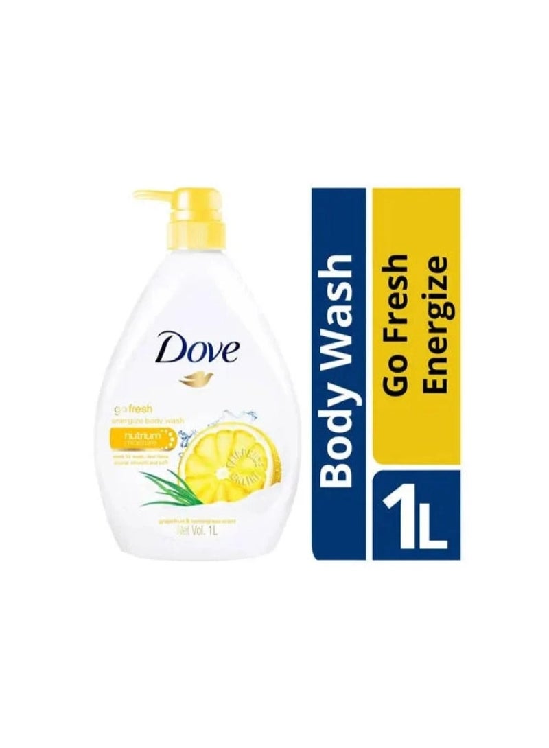 دوف غسول الجسم دوف جو فريش إنرجايز (برائحة الجريب فروت والليمون) - Image 2