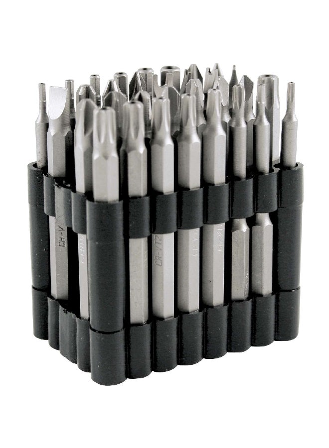 ACE 32-Piece Security Bit Set Grey and Black 3 Inch W8659 - Image 1