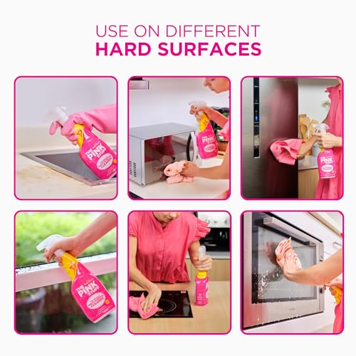 Stardrops The Pink Stuff Miracle Multi-Purpose Cleaner – Removes Grease, Grime, and Stains on Kitchens, Bathrooms, Floors, and More, 25 fl Oz - Image 2