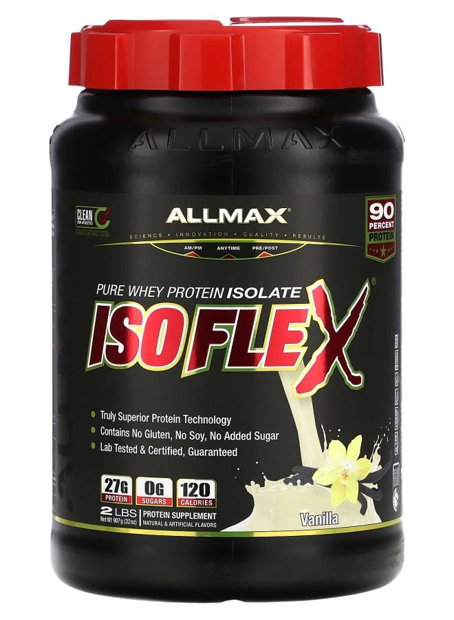 Allmax ISOFLEX® Pure Whey Protein Isolate Vanilla 2 lbs (907 g)