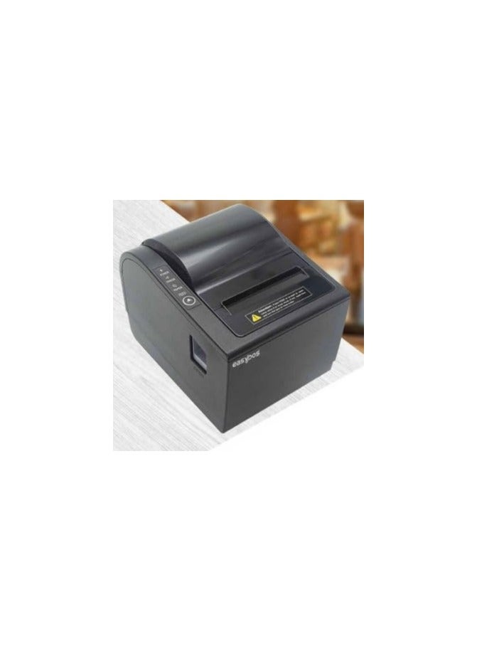 إيزي بوس EPR250 Receipt Printer | Easypos EPR250UE, USB + LAN, Printing speed:230mm/sec,80mm paper width, with auto cutter, Black Color,. Part#EPR250UE - Image 1