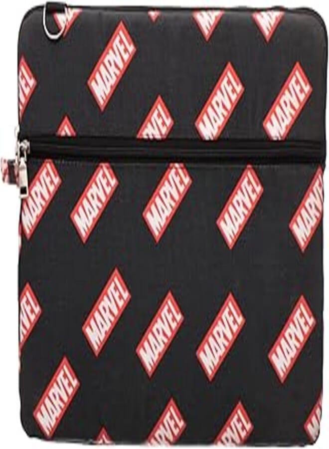 Fabric Sleeve Protective Case Containing Long Strap With Modern Design And Practical For Laptop 38.5 x 3.1 x 26.5 cm - Multi Color 