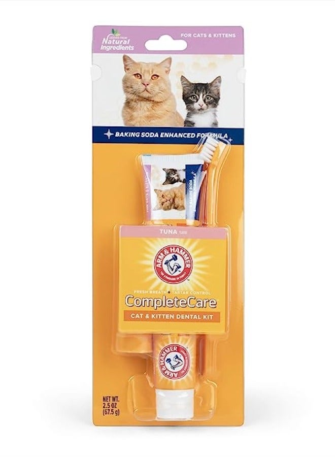Arm & Hammer Complete Care Cat & Kitten Dental Kit 67.5 G - Image 1