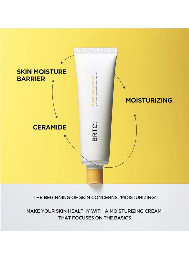 BRTC - Ceramide 3Days Cream Moisturizer & Soothing With Ceramide Moisture Barrier Care Nonsticky Cream (50Ml 1.69 Fl.Oz) - Image 1