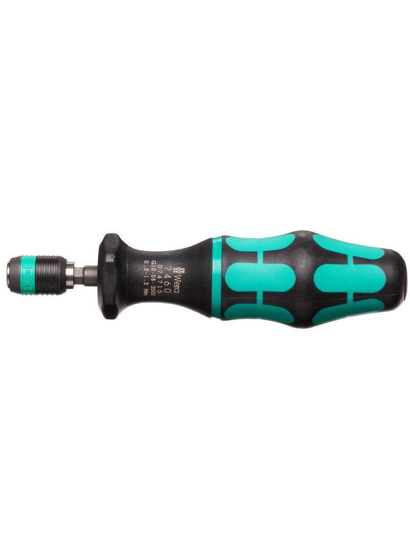 Wera 05074715001 "Kraftform 7460" Torque Screwdriver - Silver