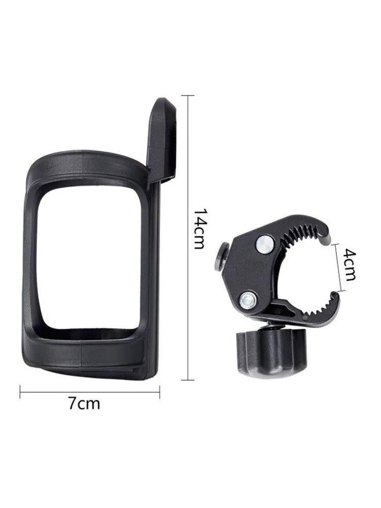 Bicycle quick-release kettle holder, trolley, children's cart accessories cup holder, universal no-punching, black-knob handle - Image 5