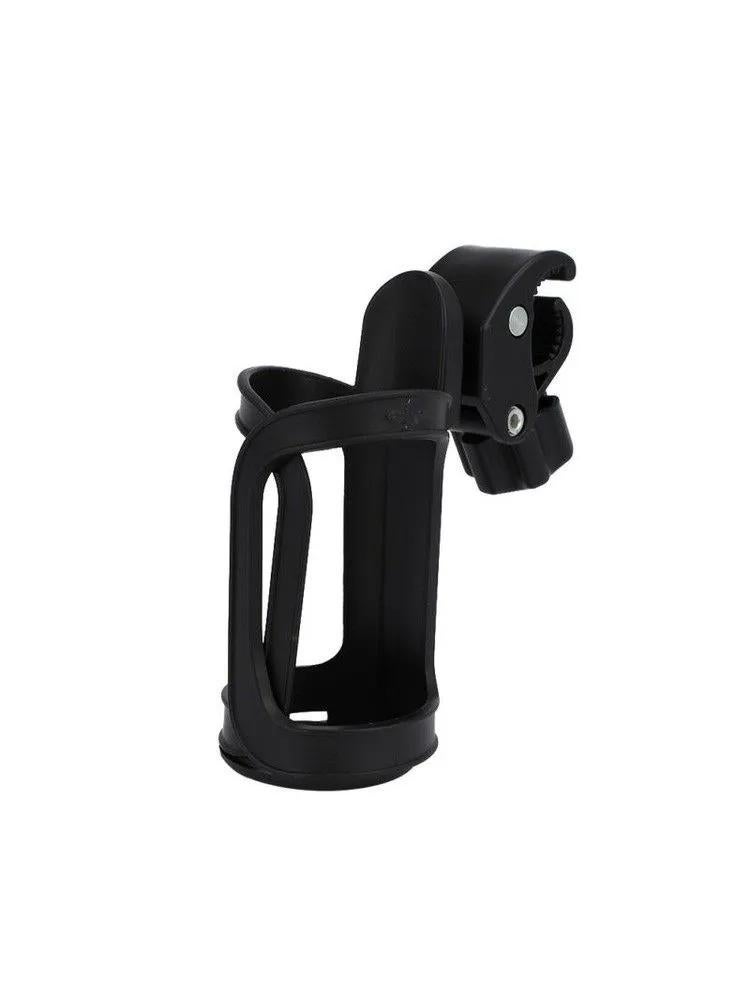 Bicycle quick-release kettle holder, trolley, children's cart accessories cup holder, universal no-punching, black-knob handle - Image 3