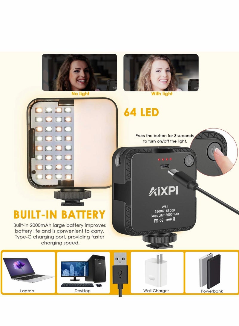 Y&D Video Conference Lighting Kit Selfie Light with Front Back Clip Zoom for Phone iPhone Android iPad Laptop Camera Makeup Selfie Vlog  - Image 2