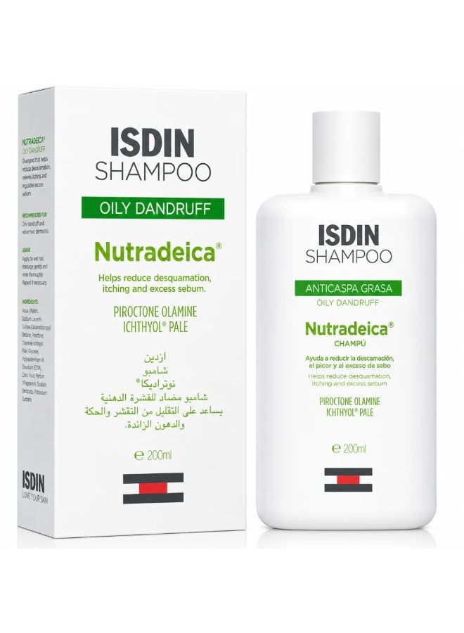 Isdin Nutradeica Anti Oily Dandruff Shampoo 200Ml