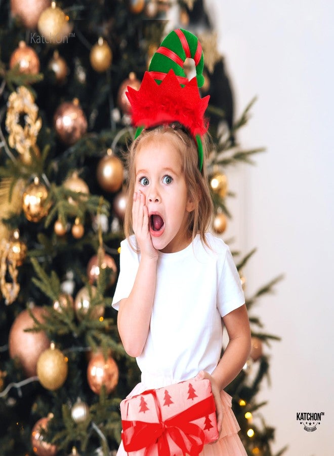 KatchOn Merry Christmas Headbands for Women - Pack of 12 | Holiday Headwear for Women | Christmas Party Favors and Accessories | Girls Xmas Hair Accessories | Christmas Headbands for Adults - Image 4