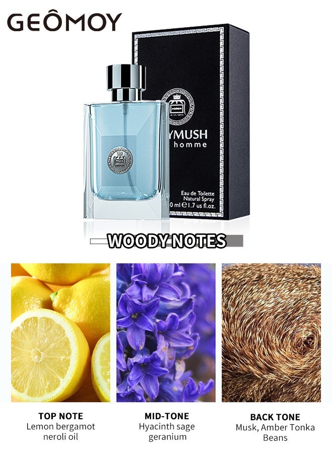 Men's Cologne Gentleman Fresh Light Long Lasting 50ml 1.76oz