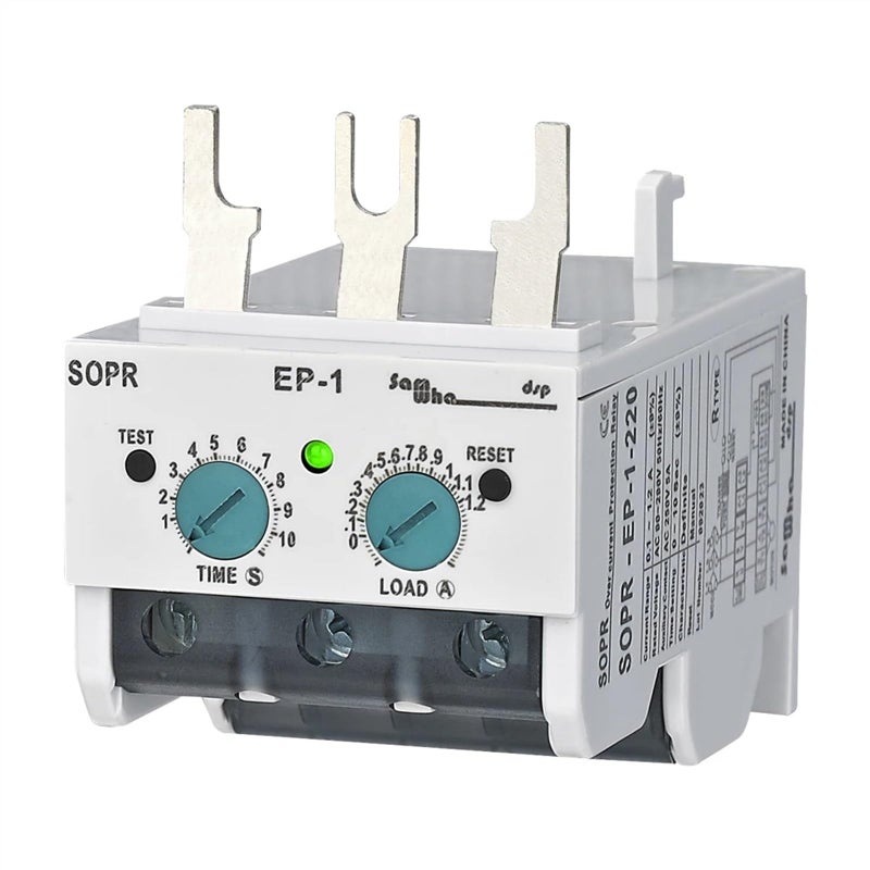 Electronic Overload Relay Motor Protector Thermal Relay 10 50A 90 260VAC - Image 2