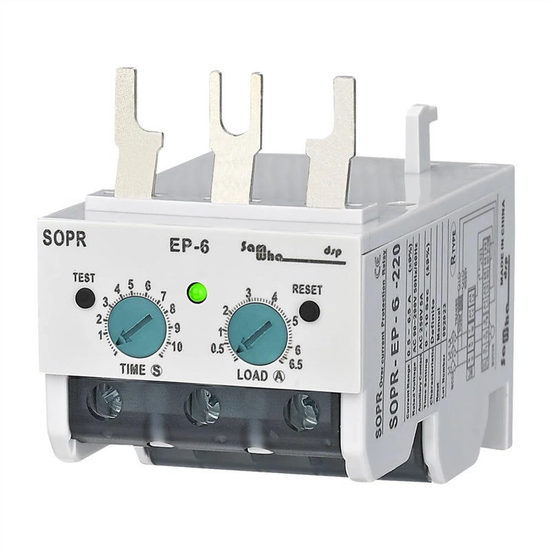 Electronic Overload Relay Motor Protector Thermal Relay 10 50A 90 260VAC - Image 3