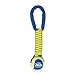 ZEUS K9 Fitness Dog Toys by ZEUS Tennis Ball Rope Tug Tough Nylon Construction Works for Playing Fetch or Tug Color May Vary - Image 3