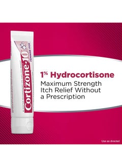 Cortizone 10 Maximum Strength Feminine Itch Cream, 1% Hydrocortisone, 1 oz.  - Image 5