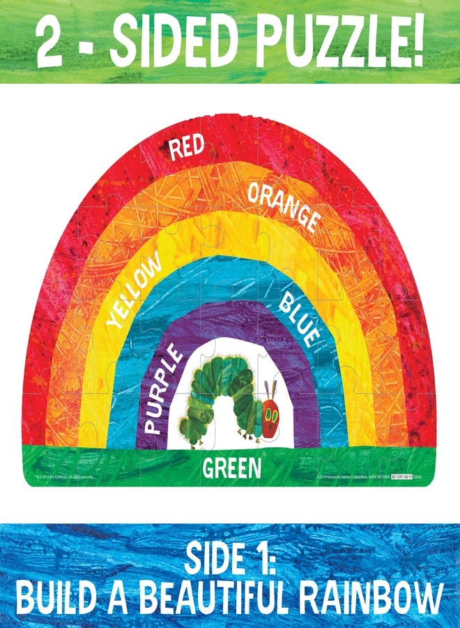 Briarpatch, The Very Hungry Caterpillar 2-Sided Floor Puzzle, Based On Board Books by Eric Carle, Preschool Learning for Kids - Image 4