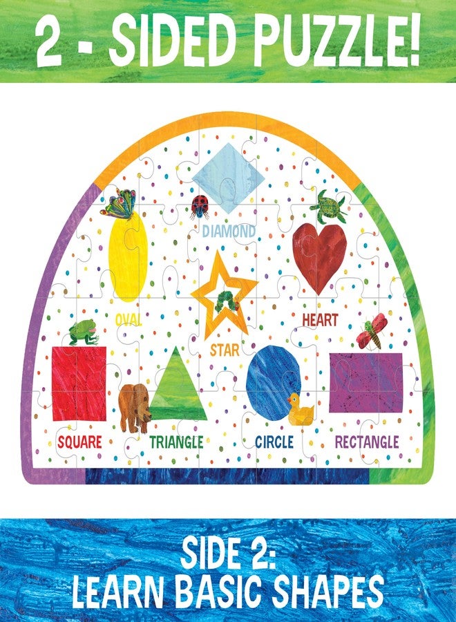 Briarpatch, The Very Hungry Caterpillar 2-Sided Floor Puzzle, Based On Board Books by Eric Carle, Preschool Learning for Kids - Image 5