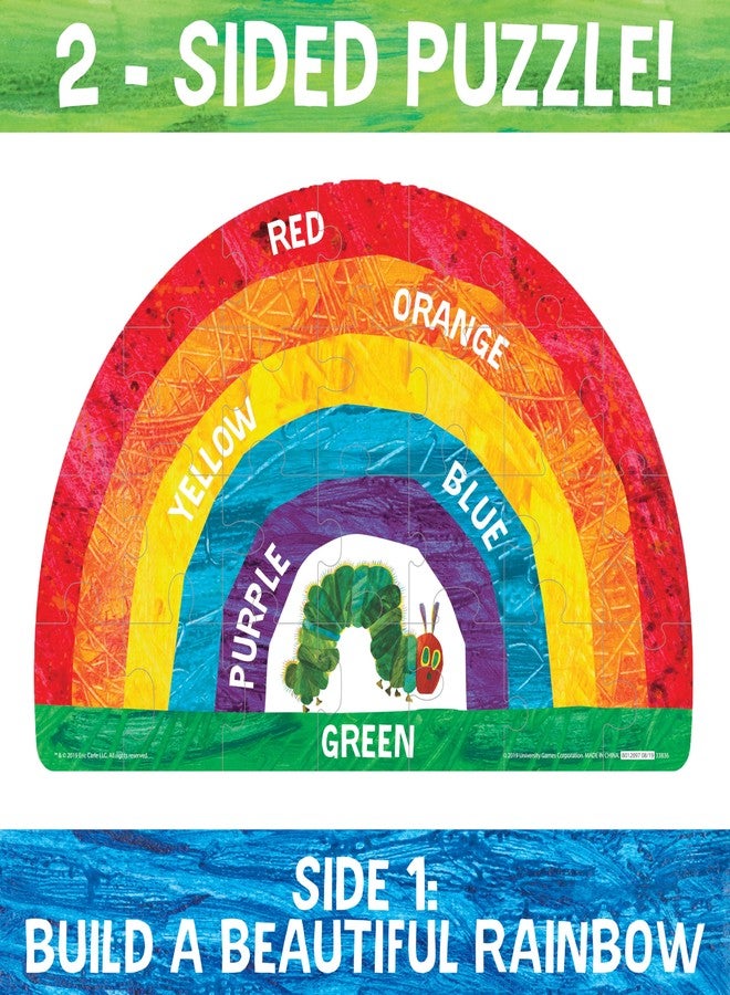 Briarpatch, The Very Hungry Caterpillar 2-Sided Floor Puzzle, Based On Board Books by Eric Carle, Preschool Learning for Kids - Image 3