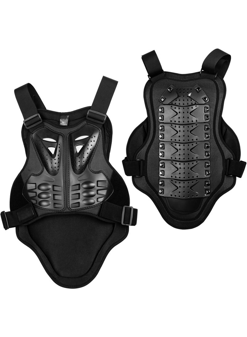 كيلا درع حماية سترة دراجة نارية، واقي ظهر صدر لركوب الدراجات النارية للبالغين، درع حماية للجسم لدراجات نارية للبالغين أثناء القيادة في الهواء الطلق - Image 5