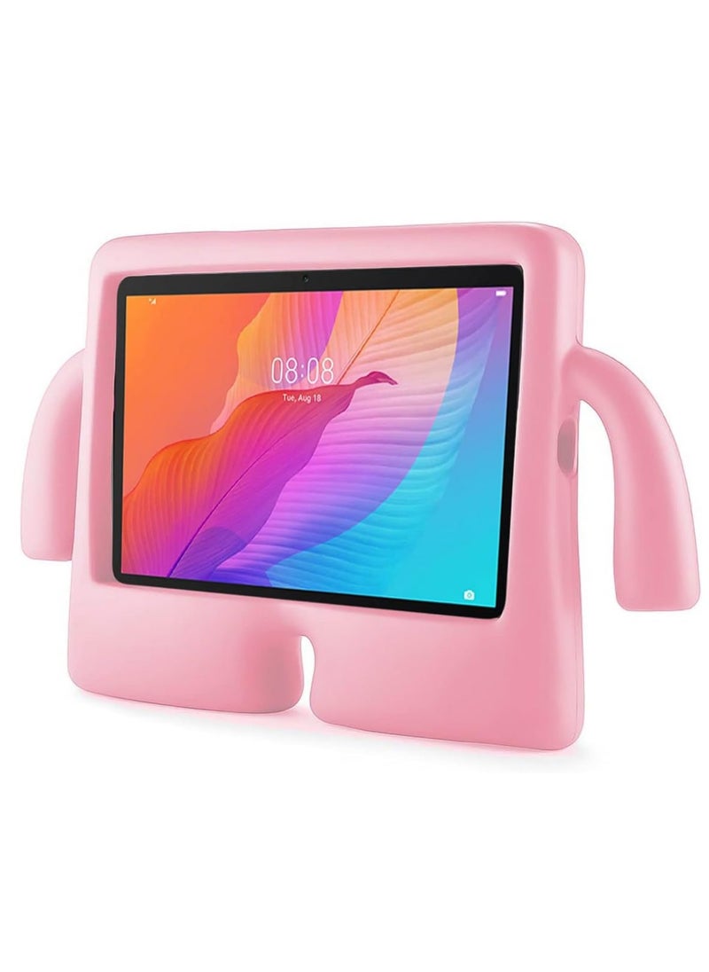 Generic - Cover for Samsung Galaxy Tab A9 Plus Cover Case 11 inch, Shockproof Rugged Protective Case for Kids Girls Boys, Tab A9 Plus/A9+ 5g 11 Inch 2023 SM-X210 SM-X215 SM-X216 SM-X218, Slim Stand Hard Back Shell Protective Cover Folio Case for Galaxy Tab A9 Plus 2023 (Light Pink) - Image 1