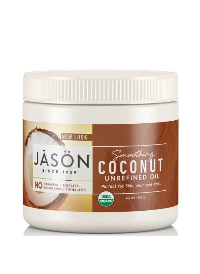 Jason JASON Smoothing Organic Coconut Oil 443ml 