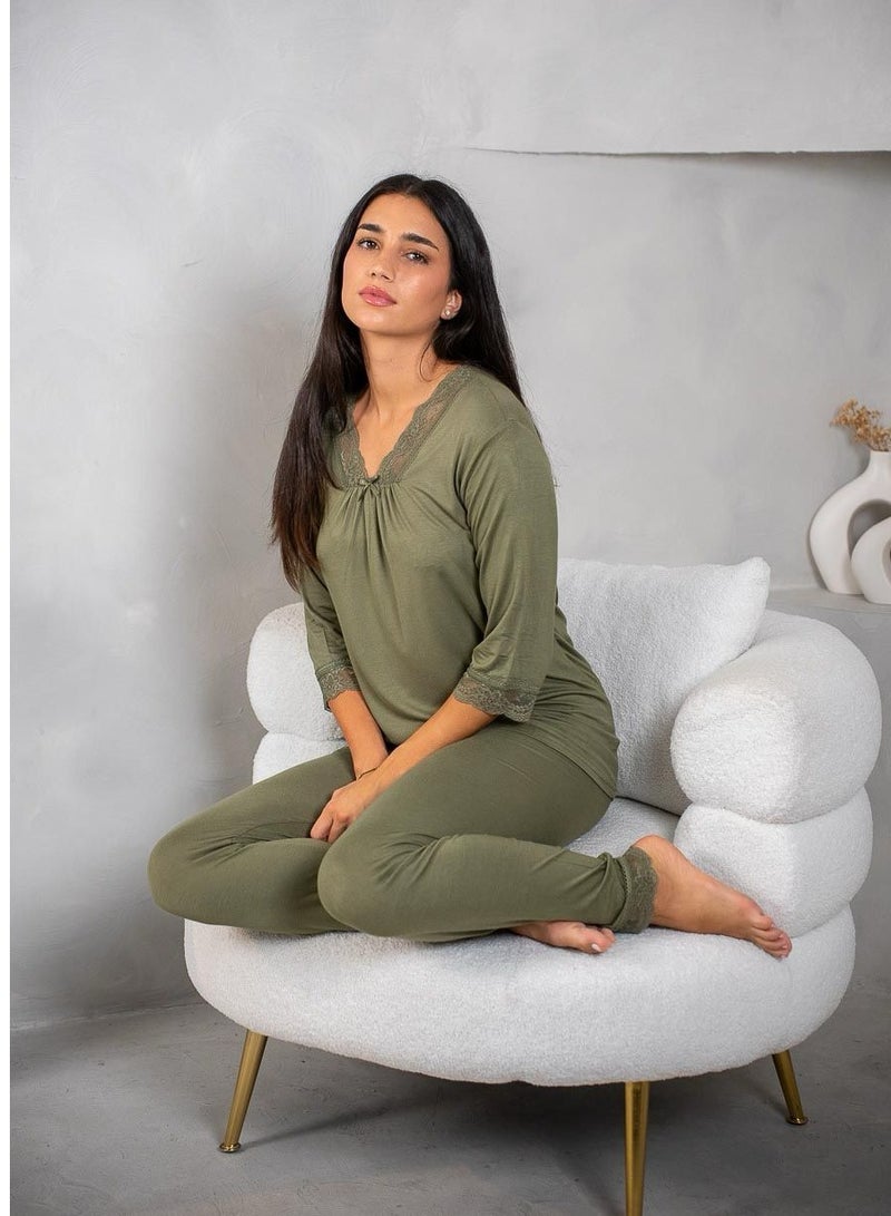 طقم بيجامة ناعم - Image 1