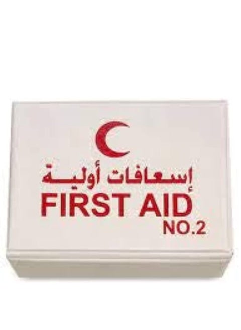 حقيبة اسعافات أولية مليئة بالمستلزمات التي يحتاجها الشخص للمساعدة في الجروح رقم 2