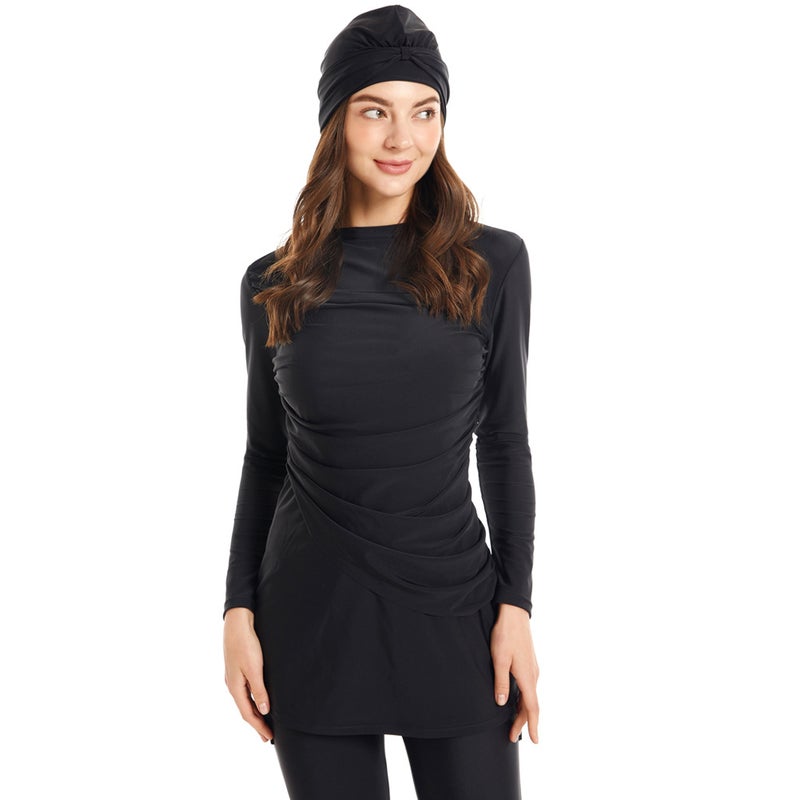 Muslim Swimwear Women'S Conservative Swimwear Printed Women'S Beach Swimwear Burkini - Image 1