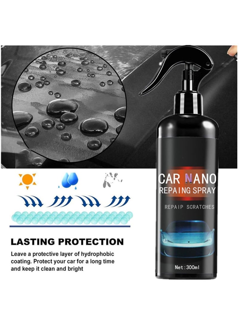 SYOSI 3-in-1 High Protection Quick Coating Spray – Car Hydrophobic Wax Polish & Cleaner for RV, Boat, Motorcycle, and More (2025 Latest Formula, 1pcs) - Image 5