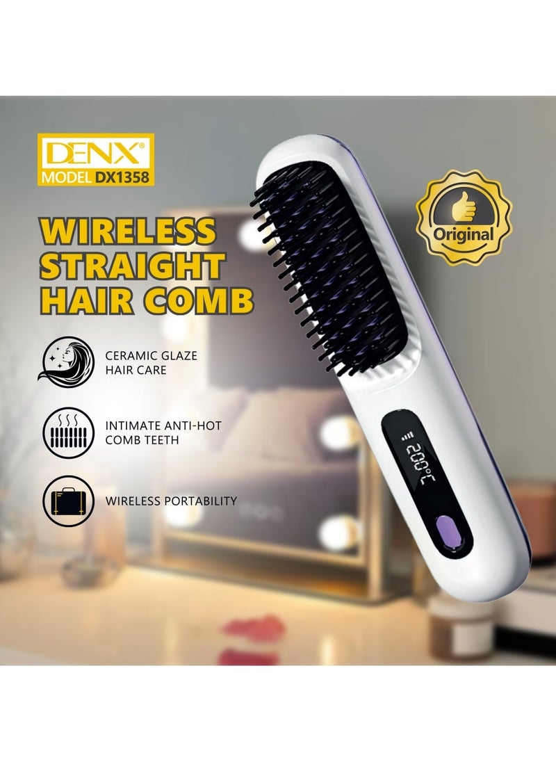 Denx Wireless Straight Hair Comb Dx1357 - Image 2