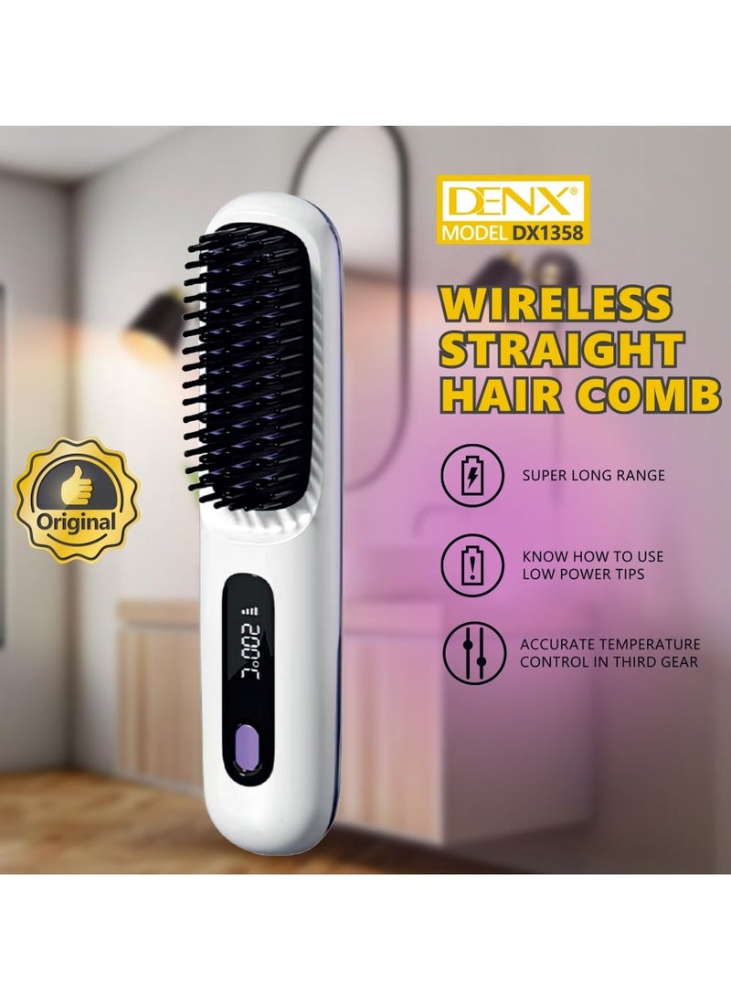 Denx Wireless Straight Hair Comb Dx1357 - Image 3