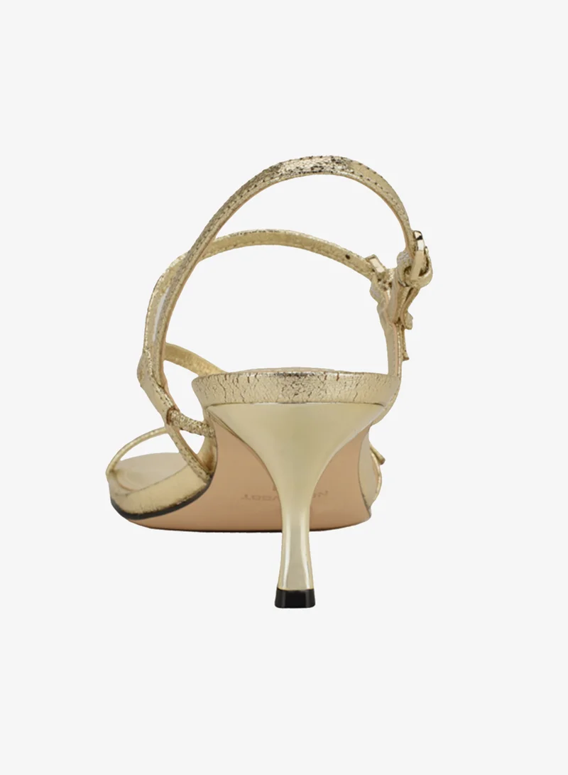 NINE WEST  Multi Strap Mid Heel Sandals for Women | Best Price UAE