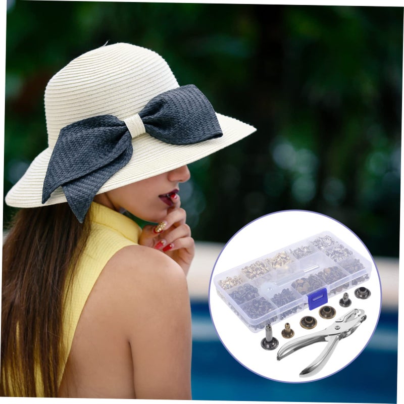 480 Sets DIY Leathercraft Rivet Press Kit for Purse Wallet Suitcase Punk Rivet Spikes - Image 3