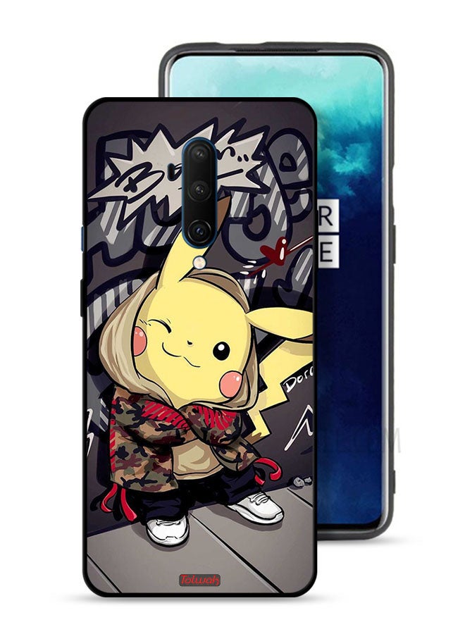 Tolwak OnePlus 7T Pro Protective Case Cover Pichku Art - Image 1