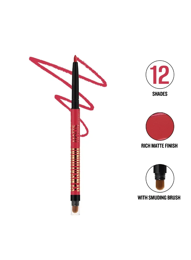 فور إيفر52 Forever52 Sensational Matte Lip Liner with Smudging Brush