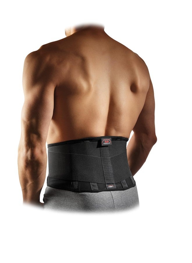 McDavid Lightweight Back Support (Black, Large) - Image 1