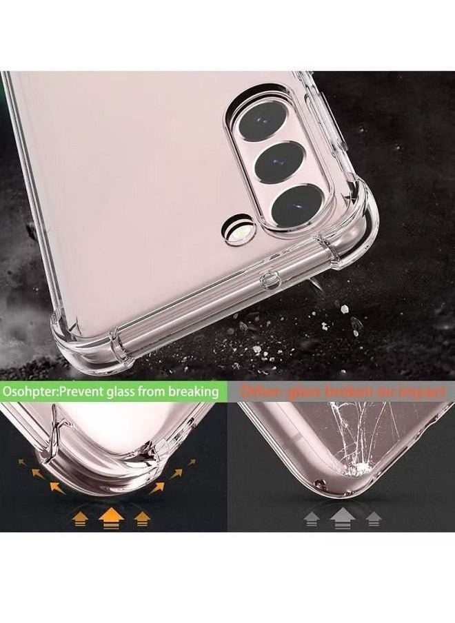 Raxoom Samsung Galaxy S23 Clear Cover Case soft TPU Transparent Silicone Rubber Back Protective Case shock Absorbent Reinforced Corner for Samsung Galaxy S23 Clear - Image 3