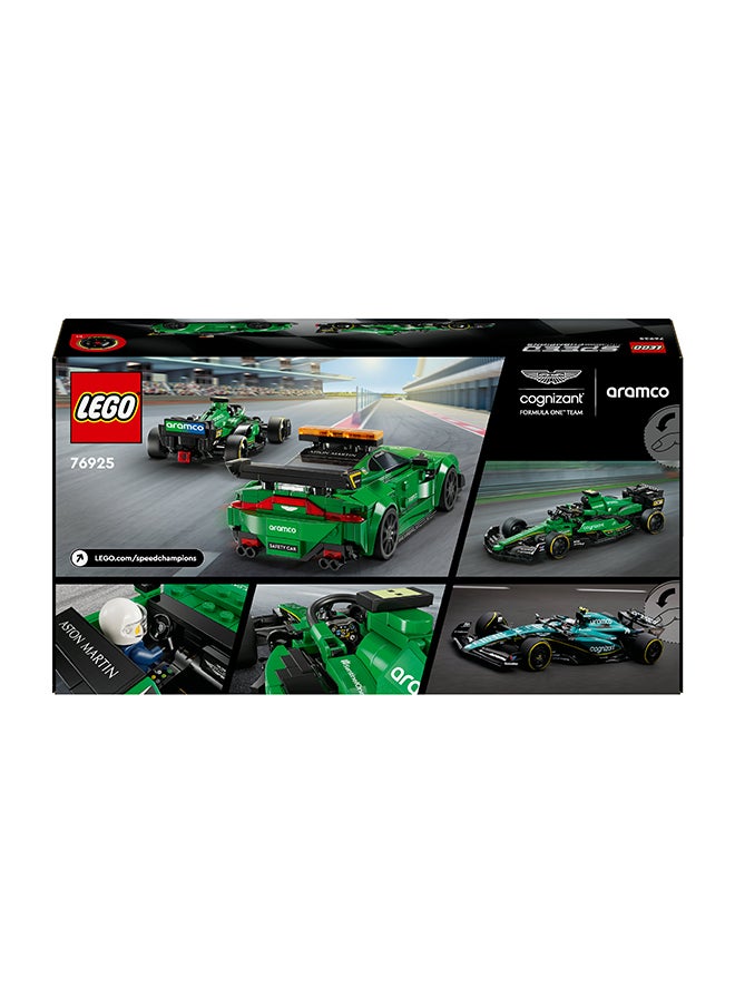 LEGO - Speed Champions Aston Martin Safety Car & Amr23 Toys, 2 Model Vehicles Playset, Building Set For Kids With 2 Minifigures, Gift For Boys And Girls (564 Pieces) 76925 - Image 1