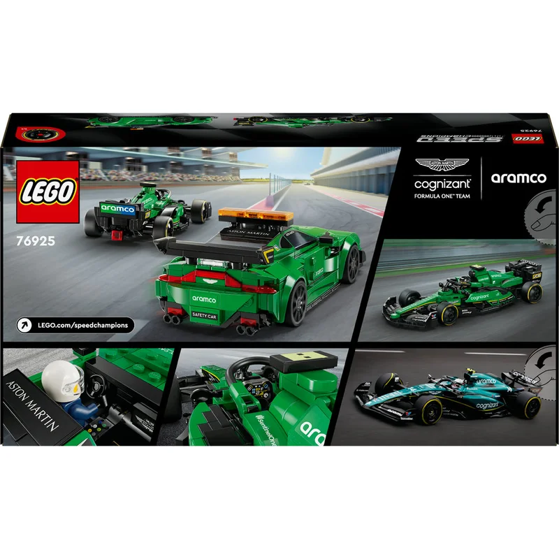 ليغو سيارة الأمان Aston Martin وAMR23‏ 76925 من LEGO® Speed Champions