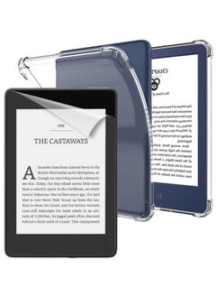 1 Plus 2Pcs All New Screen Protector Compatible With Kindle Paperwhite 11Th Generation 2022 Release 6 Inch Case And Screen Protector Soft Premium Pet Protective Film Anti Scratch Clear Cover Clear